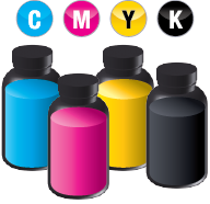 The new CS100 ink comes in 2L bottles