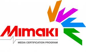 Mimaki Media certification program logo 