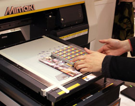 Moleskine-workshop with Mimaki