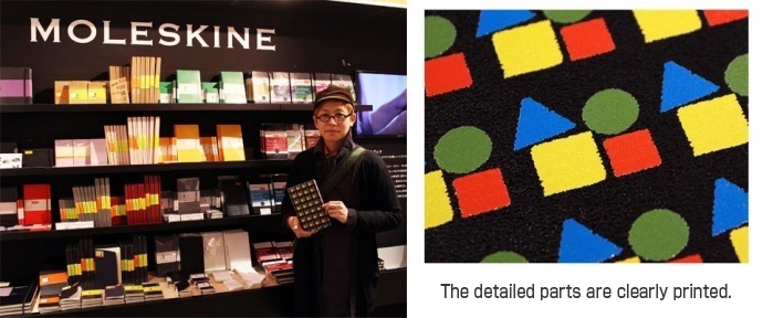Moleskine-workshop with Mimaki
