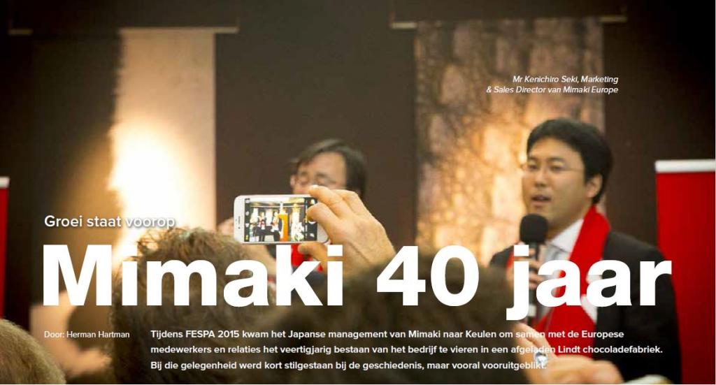 mimaki 40 jaar