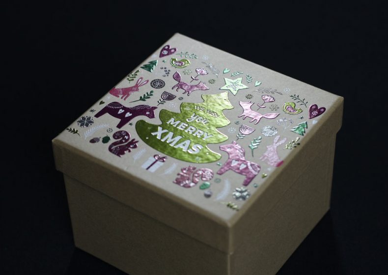 metallic embossing