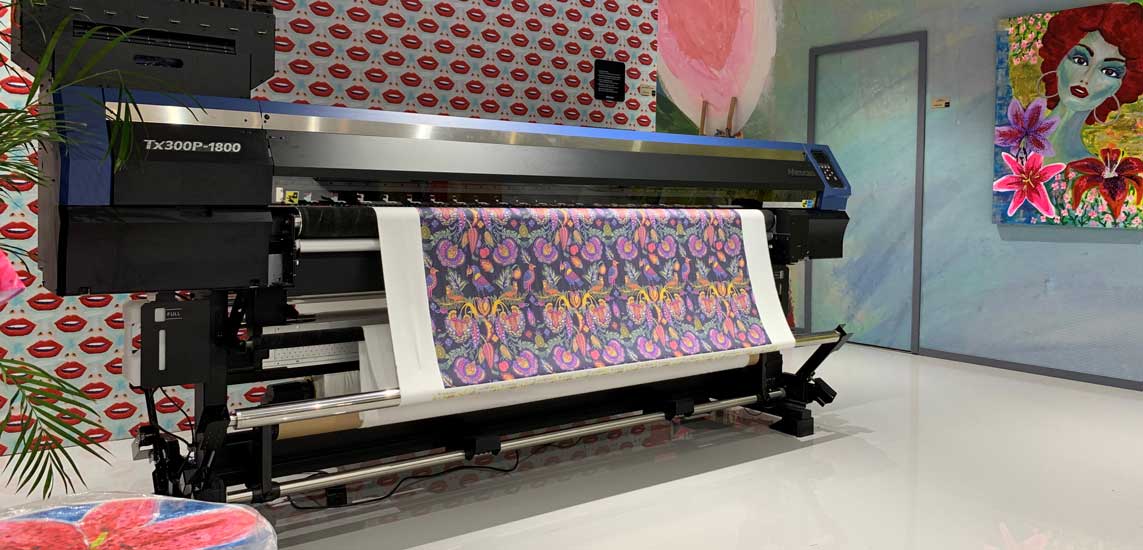 Mimaki TX300P-1800MKII - Imprimante textile hybride  Dimix