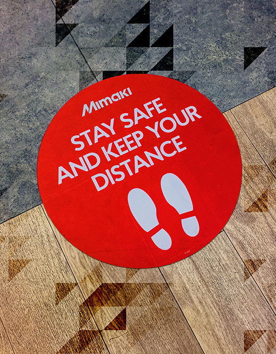 floor sticker