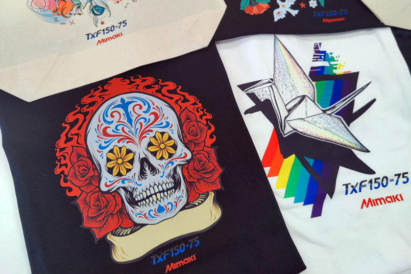 Mimaki DTF print accuracy