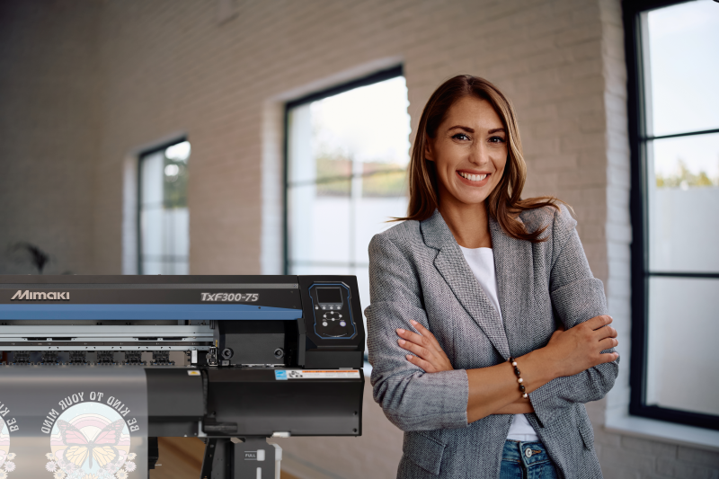 TxF series live demo DTF printing