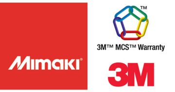 Mimaki’s Flagship LED-UV printer and UV-curable inks approved for the 3M� image