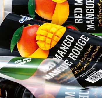 UV printed flexible packaging