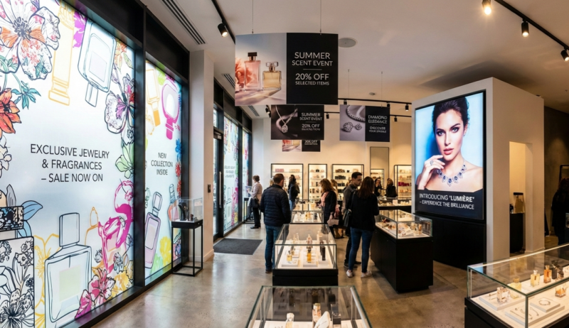 Retail Shop Decoration