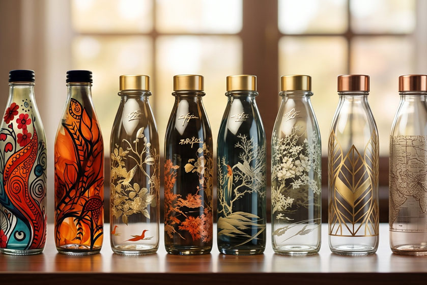 Printing on glass and acrylic