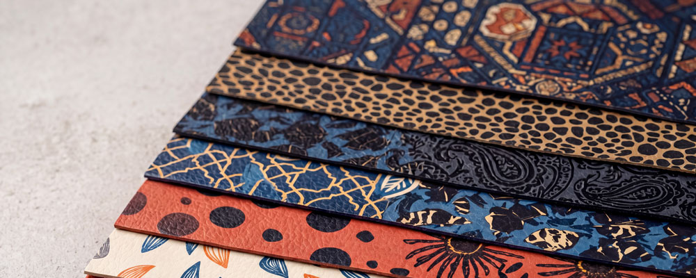 Leather printing
