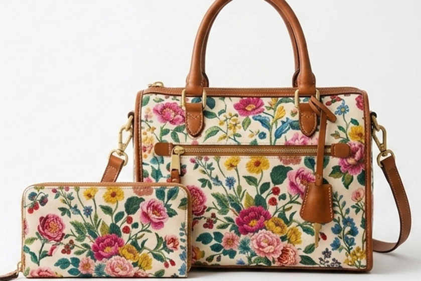 Printing on leather