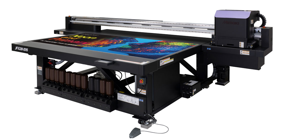 Mimaki JFX220-2515 UV flatbed Printer