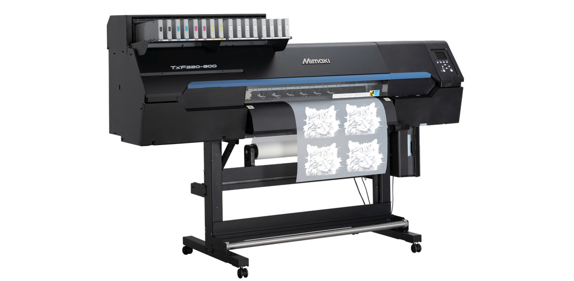The TxF330-800, Mimaki’s new direct-to-film printer 