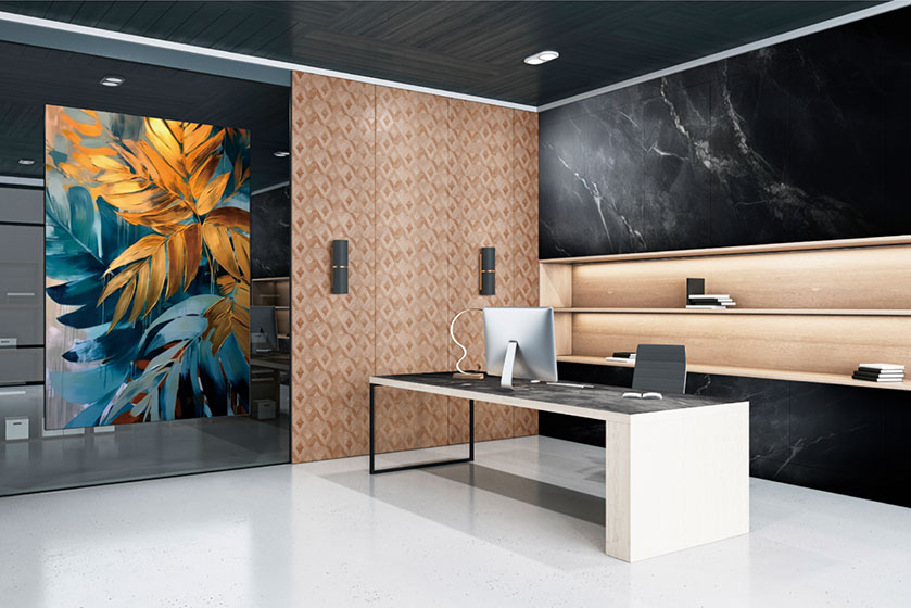 Leveraging the JFX600-2531, Culto da Imagem offers customised wall coverings, decorative panels and premium visual communication, giving customers greater freedom in materials and finishes.