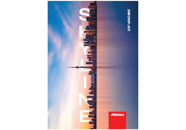 UJF Series - Sample Kit - Print Data - Skyline Backlit Print