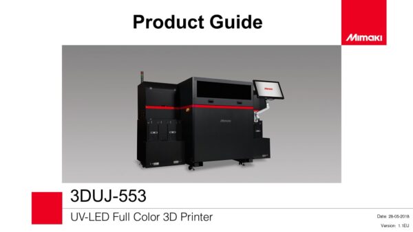 3DUJ-553 - Product Guide (PDF)