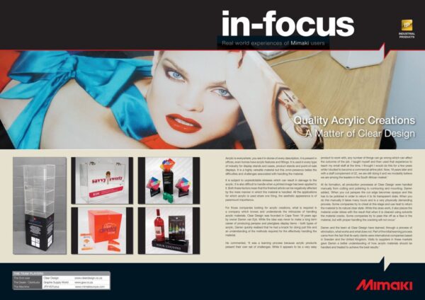 Infocus: Cleardesign South Africa