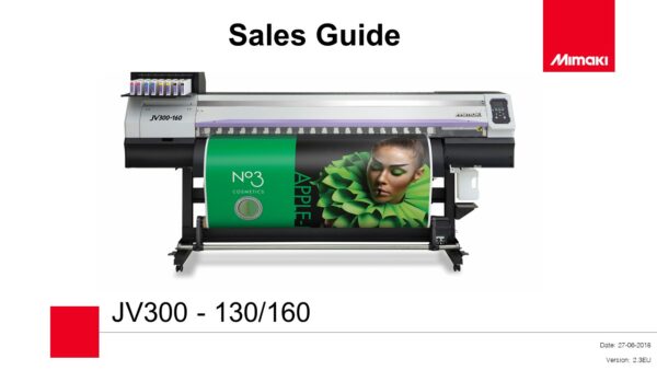 JV300-130/160 Sales Guide (Powerpoint)