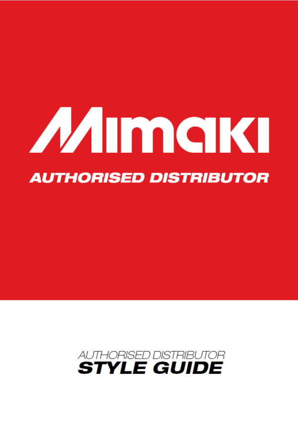 Mimaki Authorised Distributor Style Guide