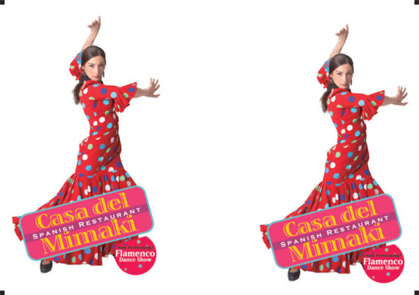 Print & Cut Flatbed Flamenco Dancer (eps)