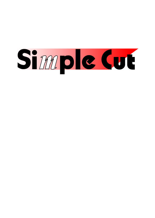Simple Cut Logo (AI)