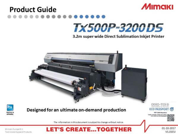TX500P-3200DS - Product Guide (Powerpoint)
