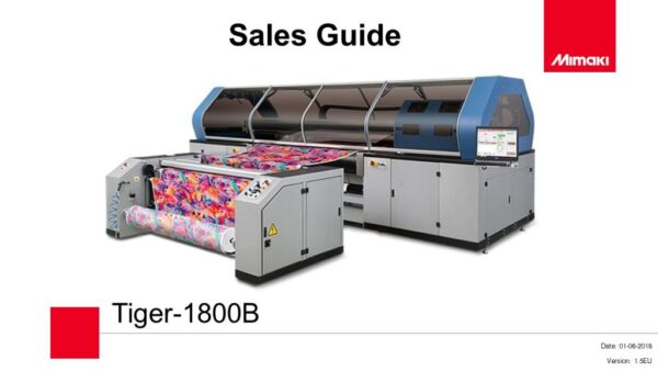 Tiger-1800B - Sales Guide (PowerPoint)