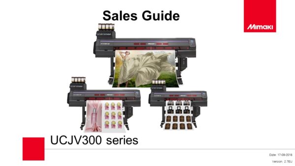 UCJV300-160 - Sales Guide (Powerpoint)