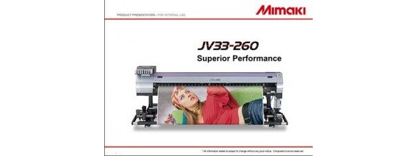 JV33-260 Product Presentation (Powerpoint)