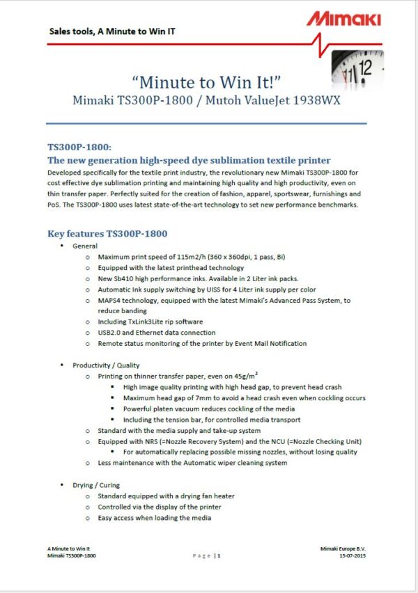 TS300P-1800 Minute to Win it (PDF)