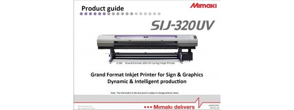 SIJ-320UV Product Presentation (PDF)