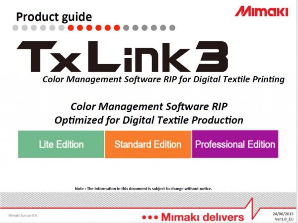 TXLink 3 Product Presentation (Powerpoint)