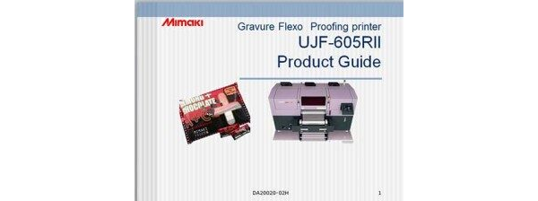 UJF-605RII Product Presentation (Powerpoint)