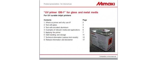 UV Primer Product Presentation (Powerpoint)